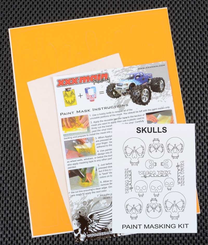 XXX Main Racing Skulls Paint Mask XXXM058L