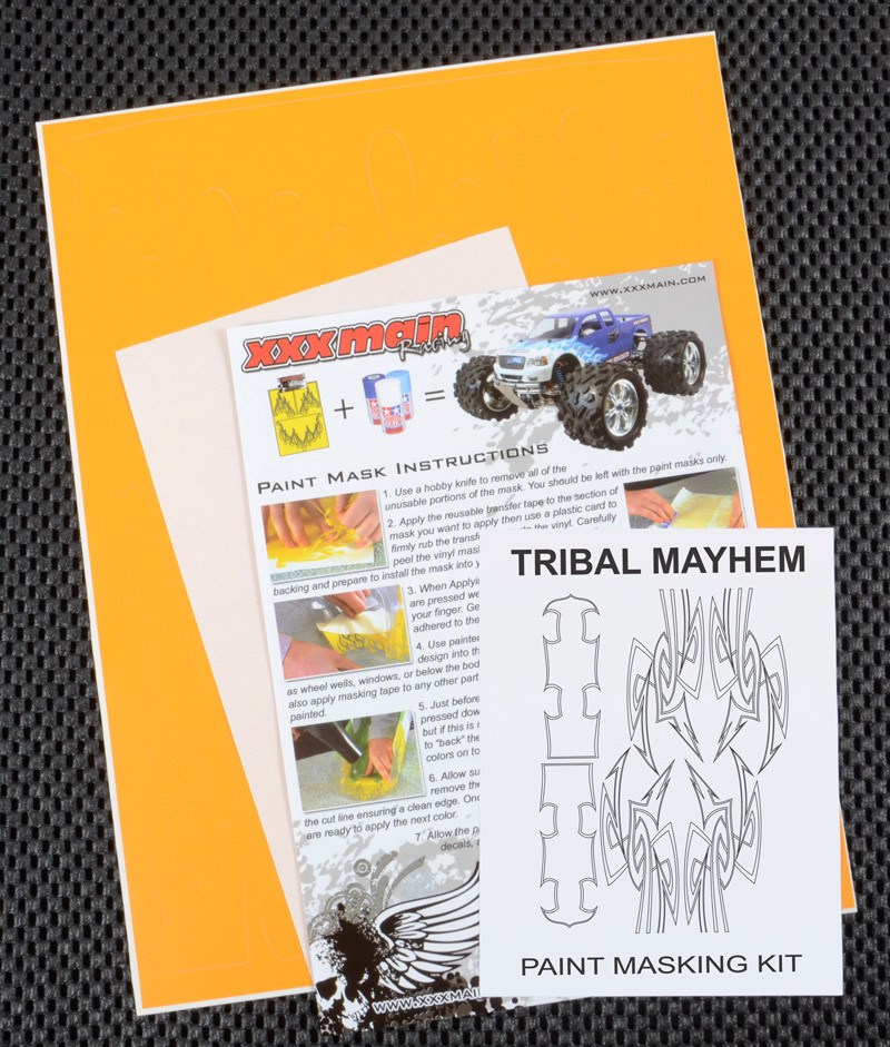 XXX Main Racing Tribal Mayhem Paint Mask XXXM042L