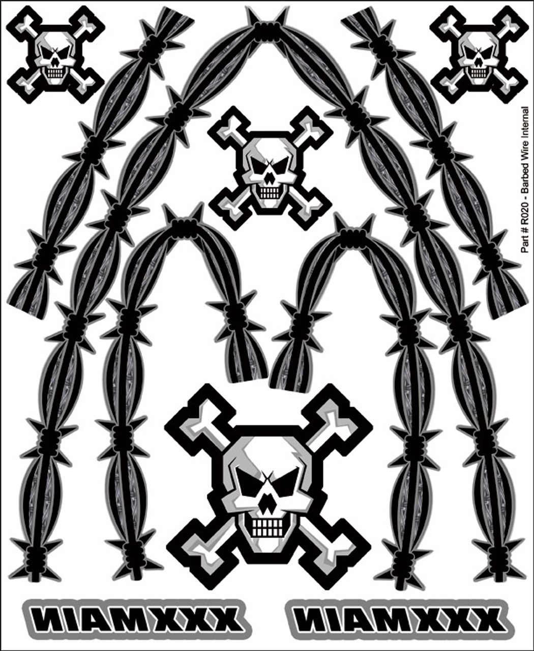 Barbed Wire Internal Graphic Barbed Wire Internal Graphic