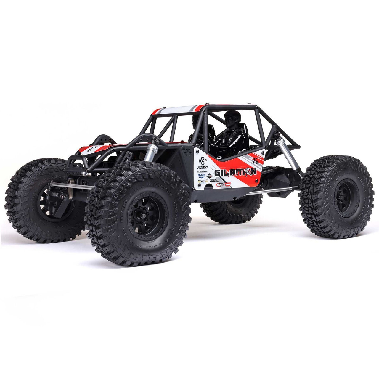 Axial AXIAL 1/8 AXP8 Gilamon 2.2 4X4 RTR Brushed Trail Buggy, Red AXI-1207T2