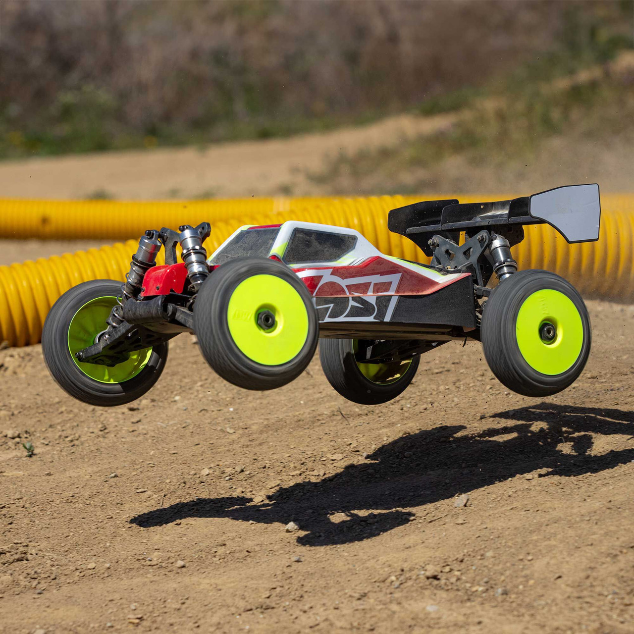 Losi 1/8 8IGHT-XE 4S 4X4 RTR Brushless Race Buggy, Clear Losi 1/8 8IGHT-XE 4S 4X4 RTR Brushless Race Buggy, Clear