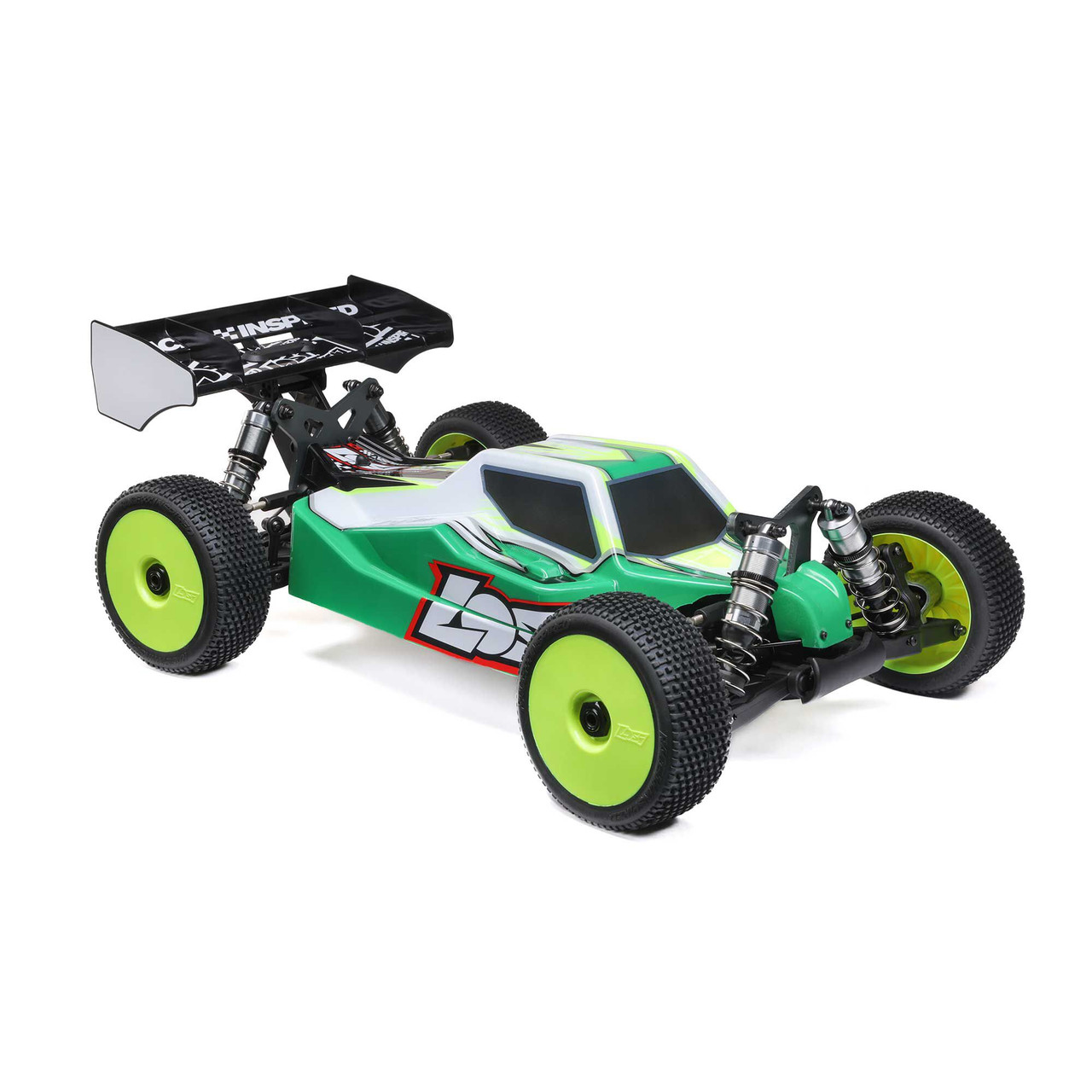 Losi 1/8 8IGHT-XE 4S 4X4 RTR Brushless Race Buggy, Clear Losi 1/8 8IGHT-XE 4S 4X4 RTR Brushless Race Buggy, Clear