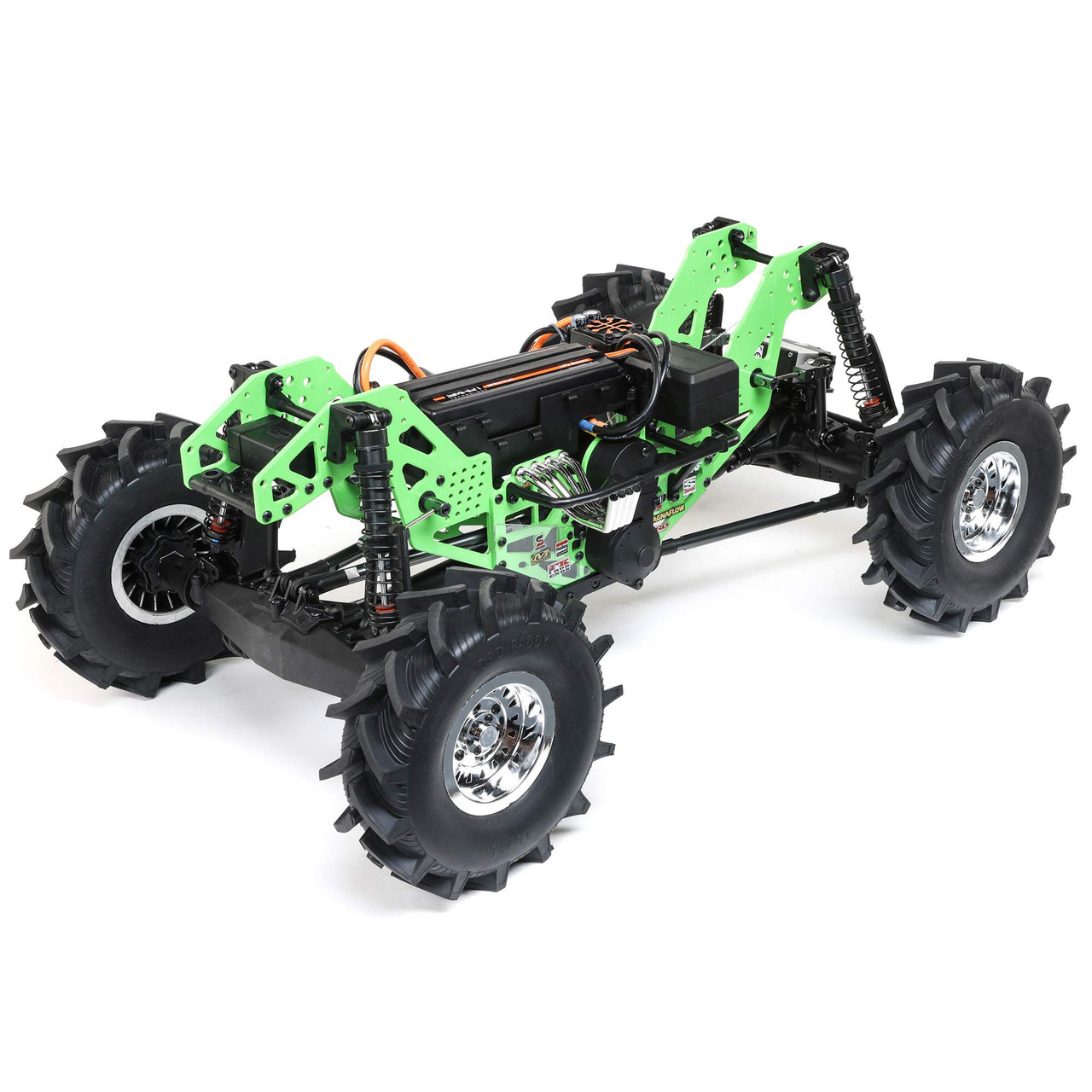 Losi 1/8 LMT Mega Truck King Sling 4S 4X4 RTR Brushless Mega Truck, Green Losi 1/8 LMT Mega Truck King Sling 4S 4X4 RTR Brushless Mega Truck, Green