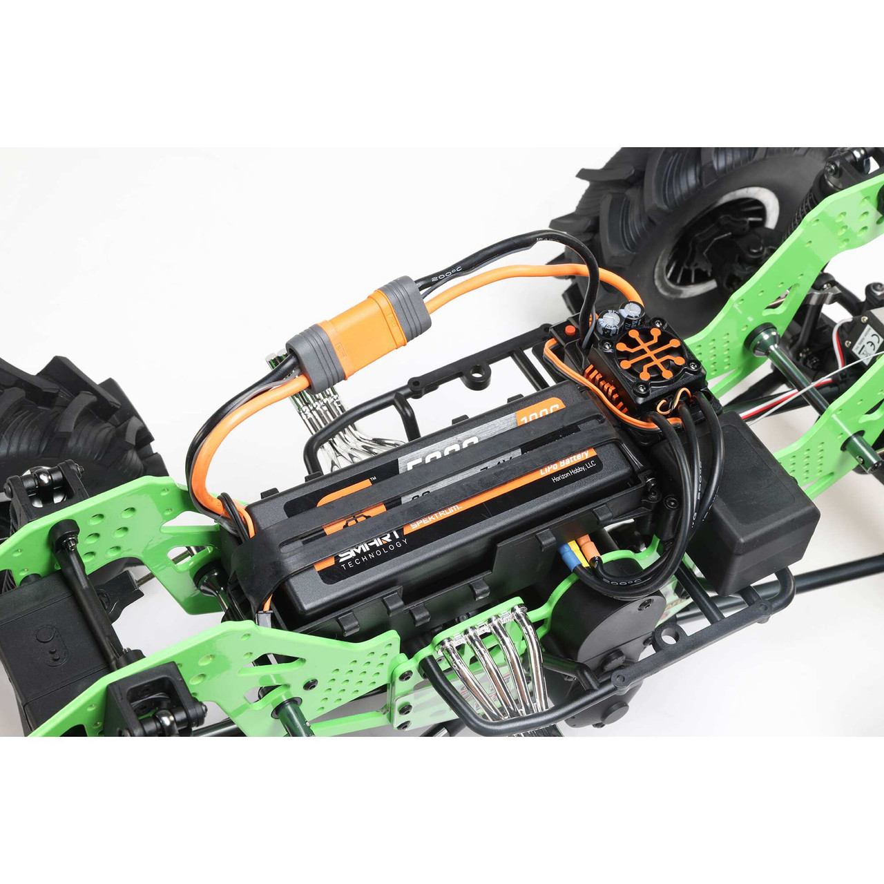 Losi 1/8 LMT Mega Truck King Sling 4S 4X4 RTR Brushless Mega Truck, Green Losi 1/8 LMT Mega Truck King Sling 4S 4X4 RTR Brushless Mega Truck, Green