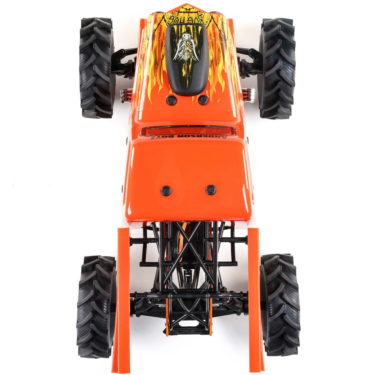 Losi 1/8 LMT Mega Truck Bog Hog 4S 4X4 RTR Brushless Mega Truck, Orange Losi 1/8 LMT Mega Truck Bog Hog 4S 4X4 RTR Brushless Mega Truck, Orange