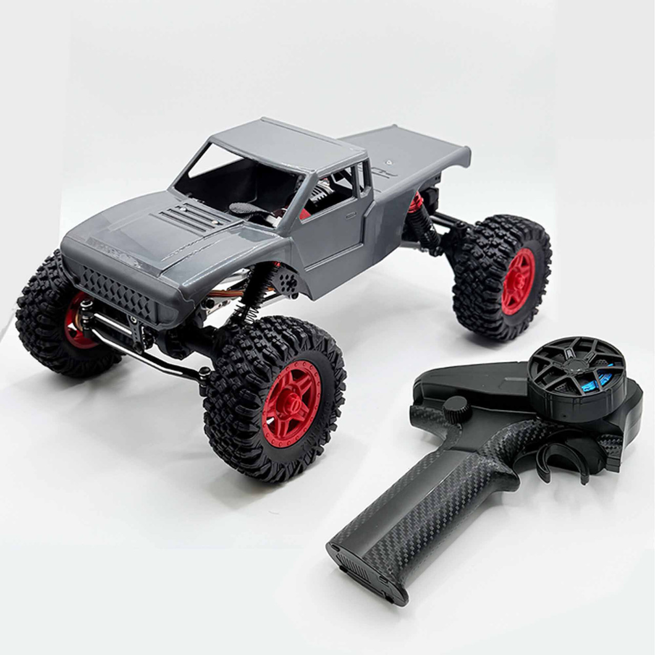 Furitek Furitek FMS 1/18 TerraX 4x4 4WS Rock Crawler Kit, Grey FRU2705