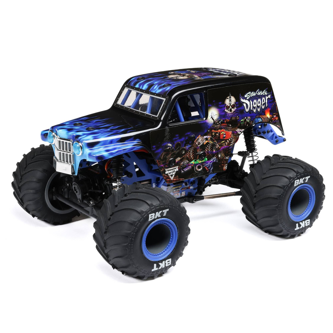 Losi 1/18 Mini LMT 4WD Son Uva Digger Monster Truck Brushed RTR Losi 1/18 Mini LMT 4WD Son Uva Digger Monster Truck Brushed RTR