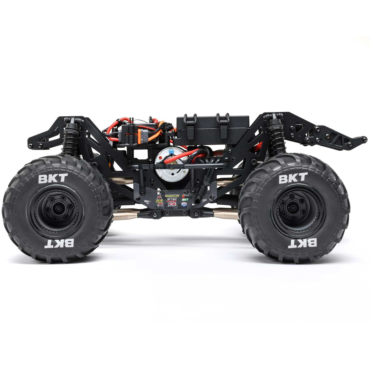 Losi 1/18 Mini LMT Zombie 2S 4X4 RTR Brushed Monster Truck (Battery & Charger Included), Red Losi 1/18 Mini LMT Zombie 2S 4X4 RTR Brushed Monster Truck (Battery & Charger Included), Red