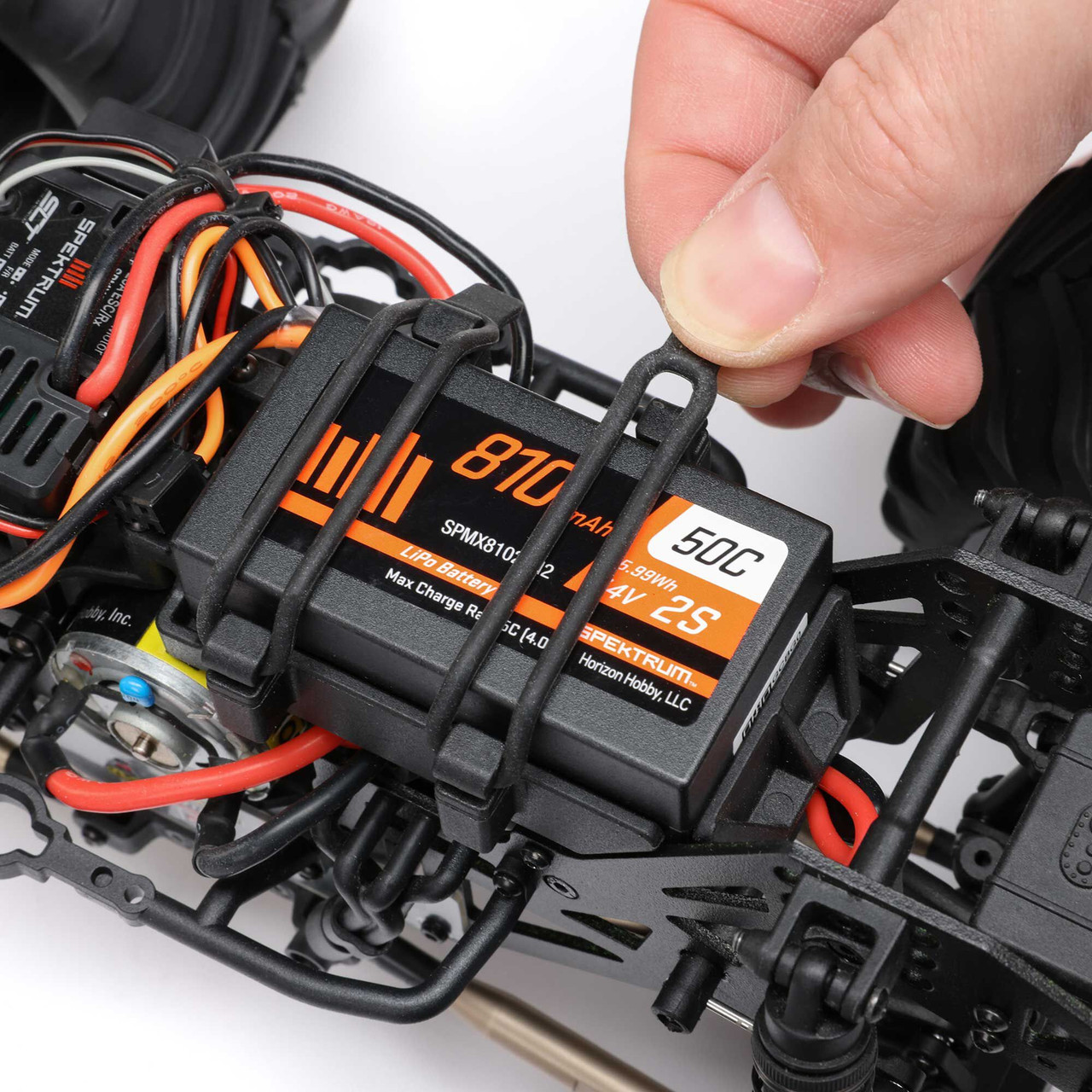 Losi 1/18 Mini LMT Zombie 2S 4X4 RTR Brushed Monster Truck (Battery & Charger Included), Red Losi 1/18 Mini LMT Zombie 2S 4X4 RTR Brushed Monster Truck (Battery & Charger Included), Red