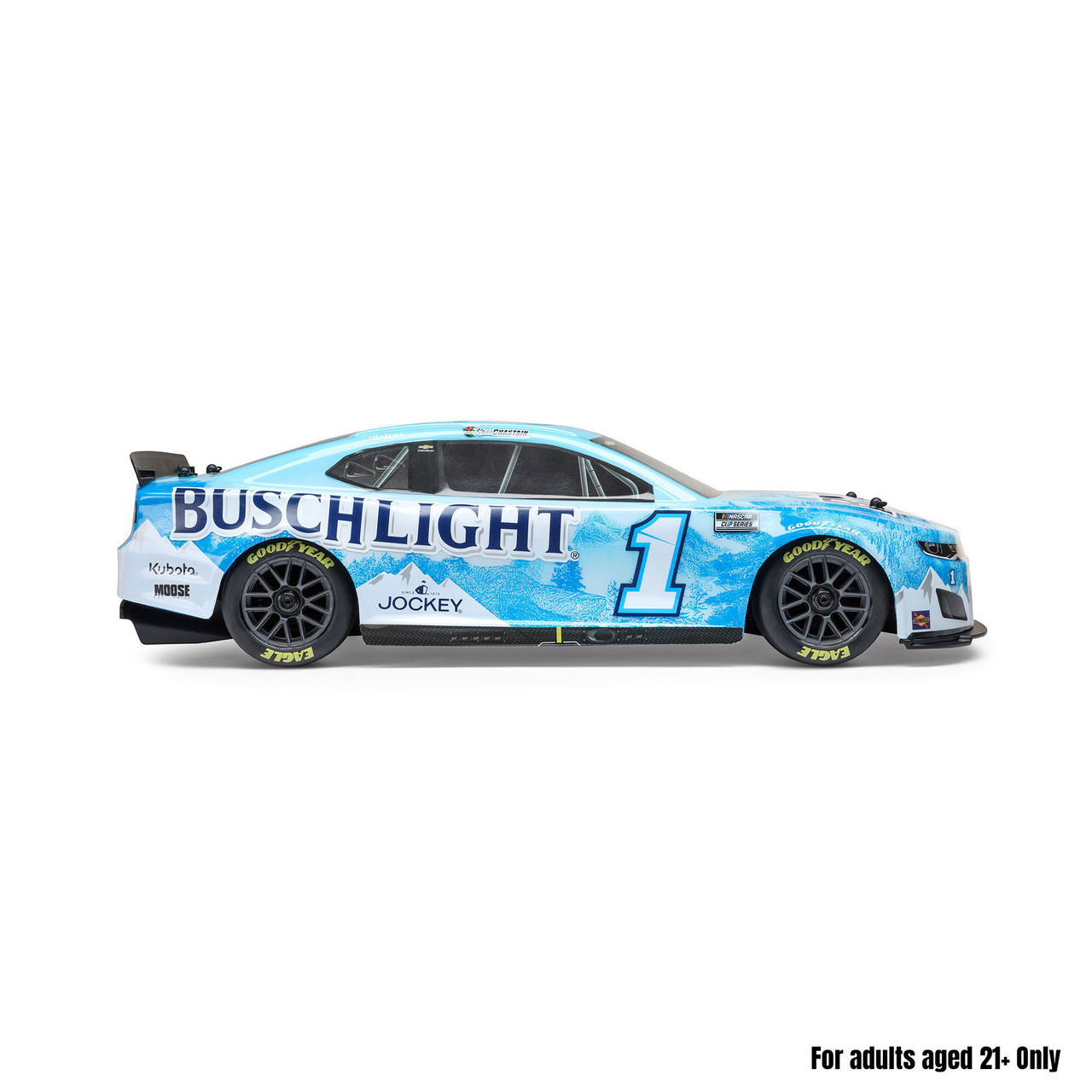Losi 1/12 NASCAR RC Race Car Ross Chastain No. 1 Busch Light 2025 Chevrolet Camaro ZL1 2S AWD RTR Brushed On-Road (Battery & Charger Included) Losi 1/12 NASCAR RC Race Car Ross Chastain No. 1 Busch Light 2025 Chevrolet Camaro ZL1 2S AWD RTR Brushed On-Road (Battery & Charger Included)