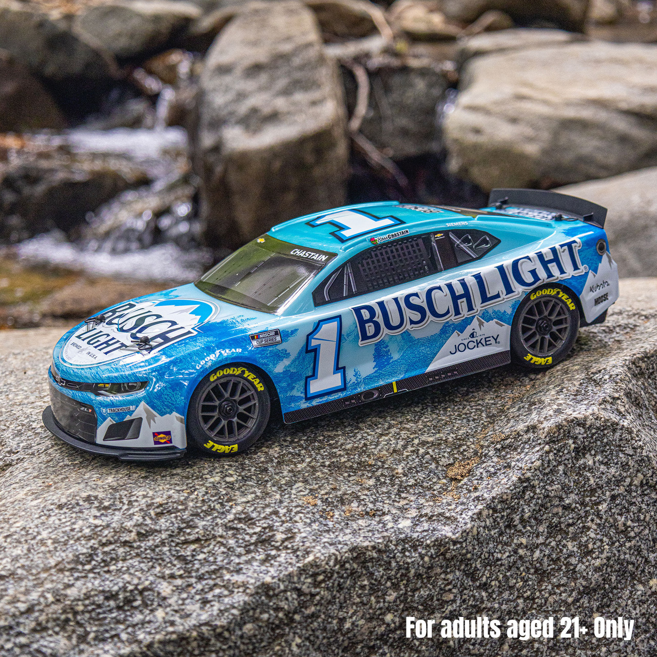 Losi 1/12 NASCAR RC Race Car Ross Chastain No. 1 Busch Light 2025 Chevrolet Camaro ZL1 2S AWD RTR Brushed On-Road (Battery & Charger Included) Losi 1/12 NASCAR RC Race Car Ross Chastain No. 1 Busch Light 2025 Chevrolet Camaro ZL1 2S AWD RTR Brushed On-Road (Battery & Charger Included)