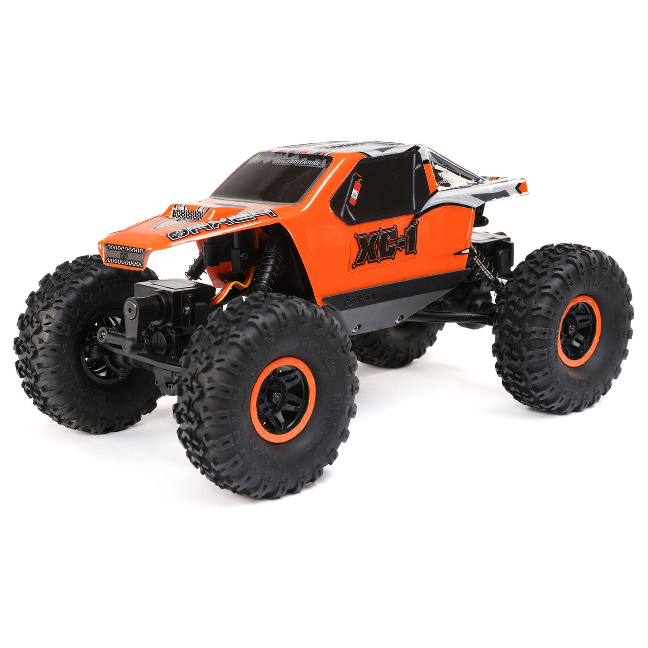 Axial AXIAL 1/24 AX24 XC-1 4WS Crawler Brushed RTR, Orange AXI00003T2