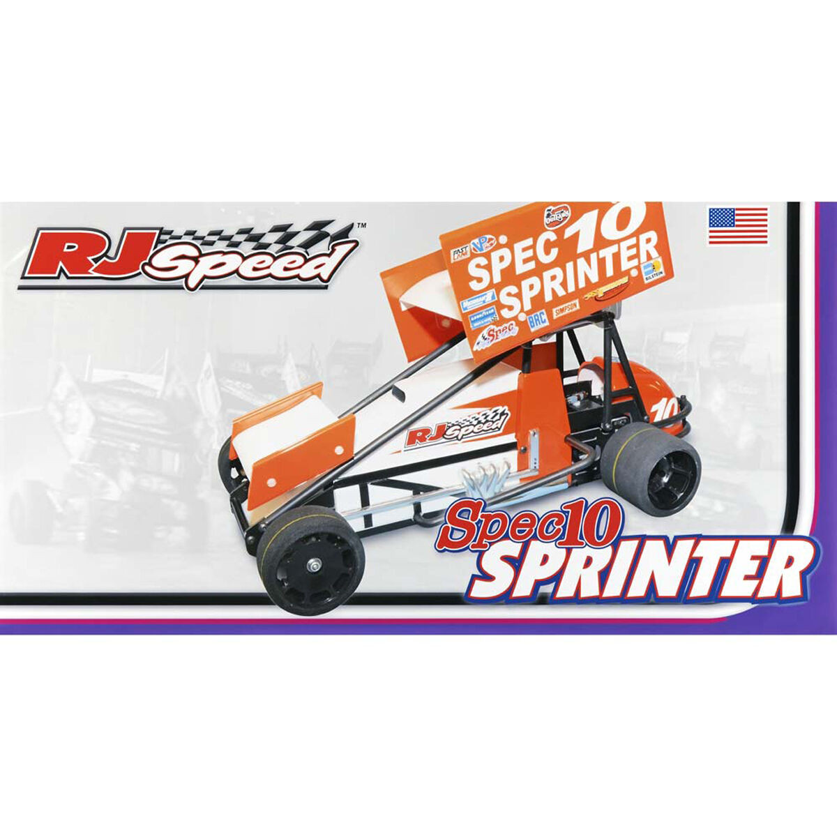 RJ Speed 1/10 Electric Spec10 Sprinter 2WD Sprint Car Kit RJS2033