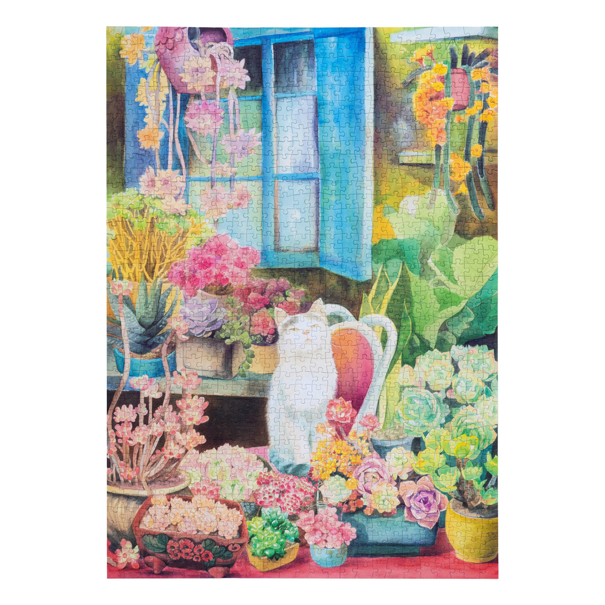 Robotime Cat's Plant Yard Joypiece 1000 pc Puzzle ROEPT012