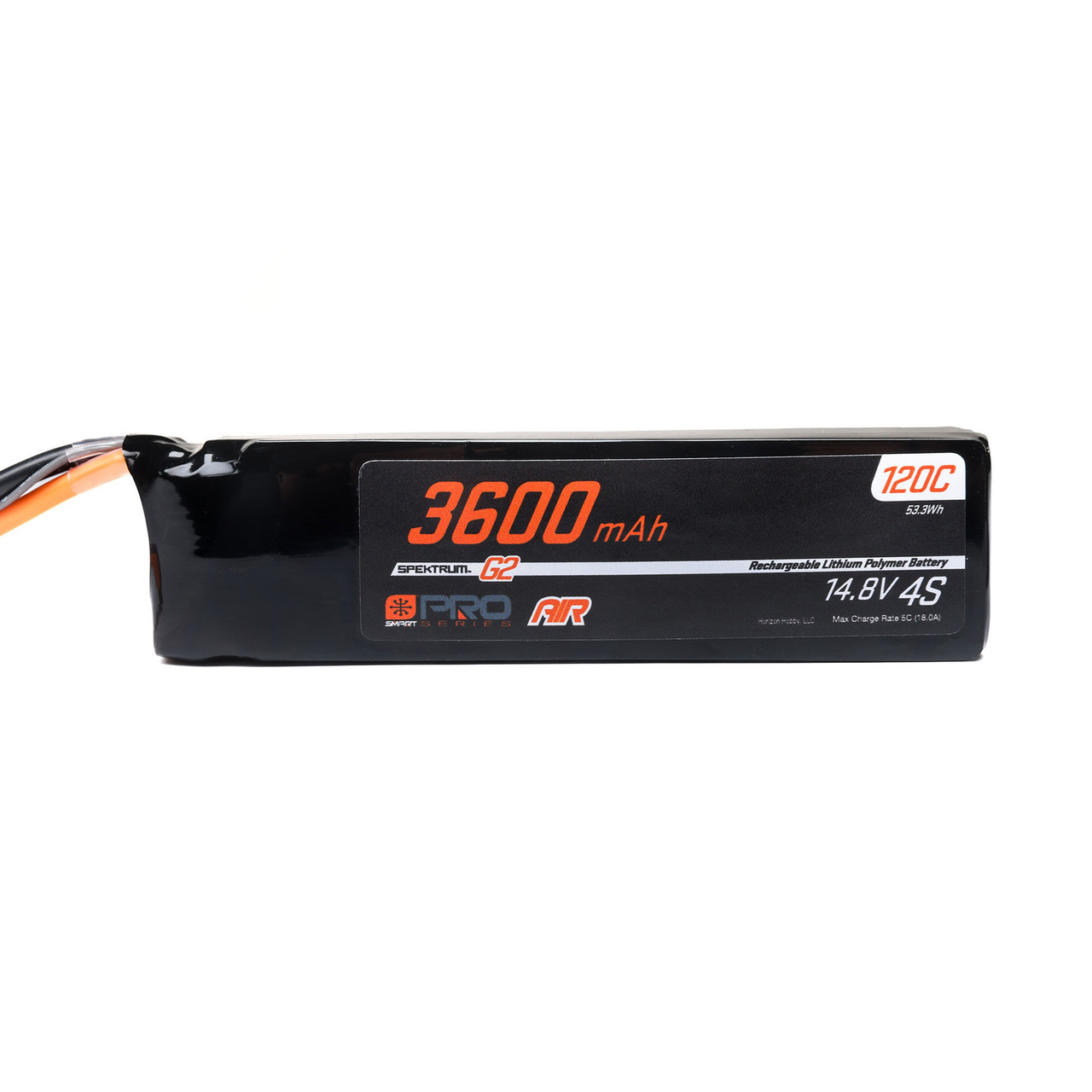 14.8V 3600mAh 4S 120C Smart G2 Pro Air LiPo Battery: IC3 14.8V 3600mAh 4S 120C Smart G2 Pro Air LiPo Battery: IC3