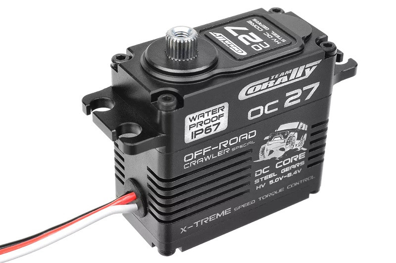 Corally OC-27 HV Digital Servo, 5-8.4V IP-67, Core DC Motor, Steel COR52015