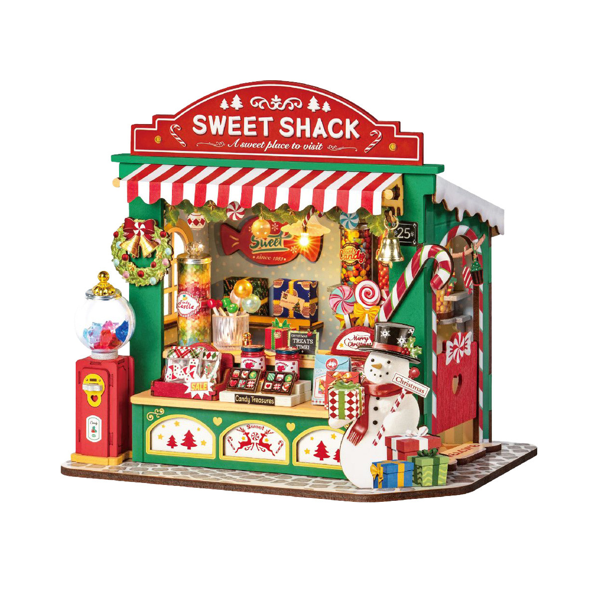 Robotime Christmas Candy Stand ROEDS043