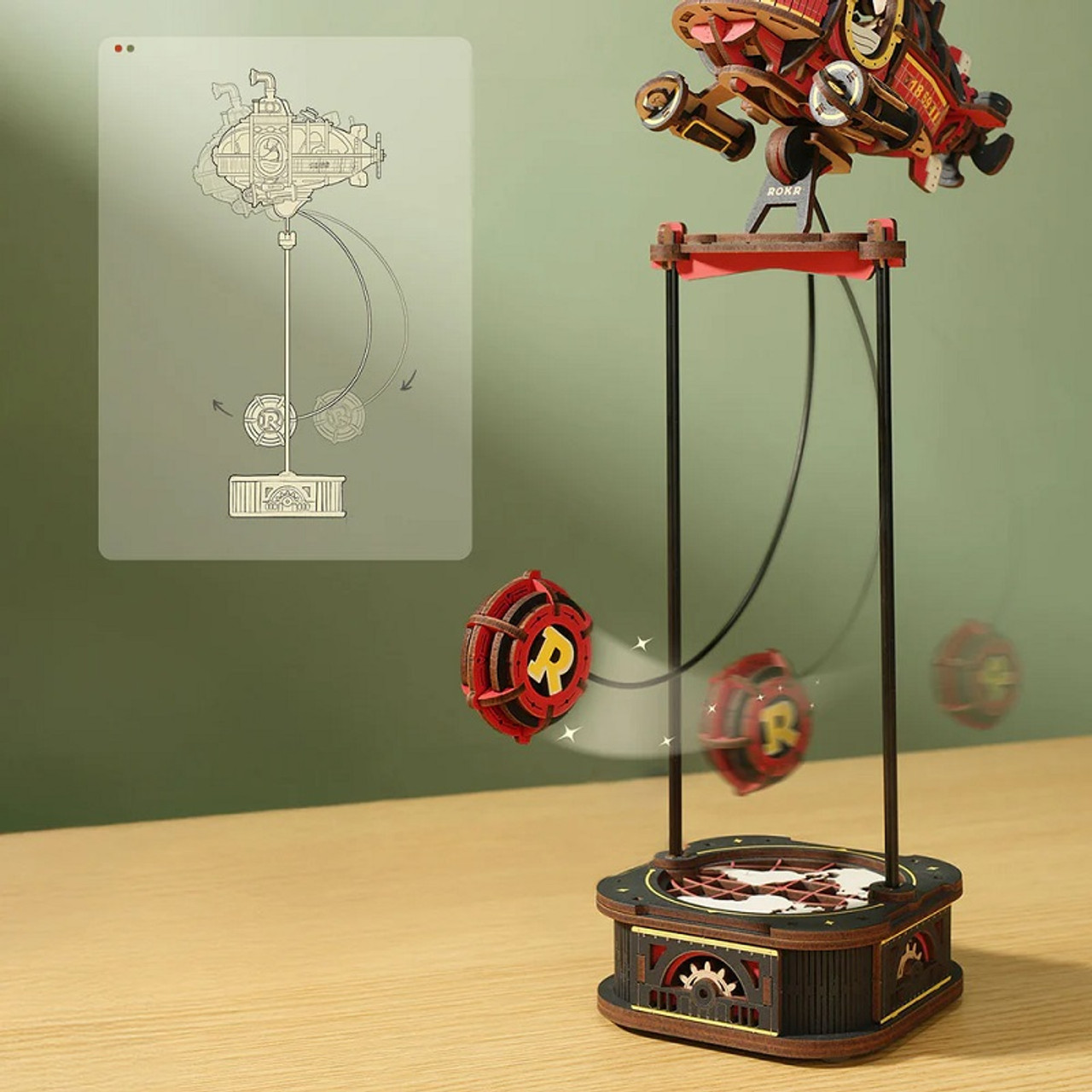 Deep-Sea Adventurer Pendulum Balance Toy 3D Puzzle Deep-Sea Adventurer Pendulum Balance Toy 3D Puzzle