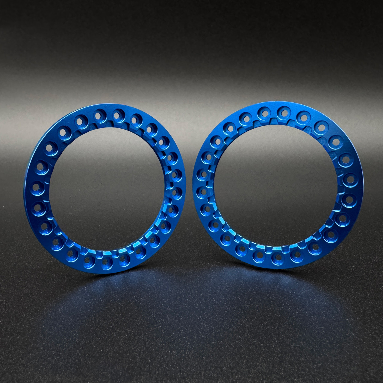 Reef's RC 1.9 "TECTONIC" Beadlock Ring (Blue) (2) SEHREEFS276