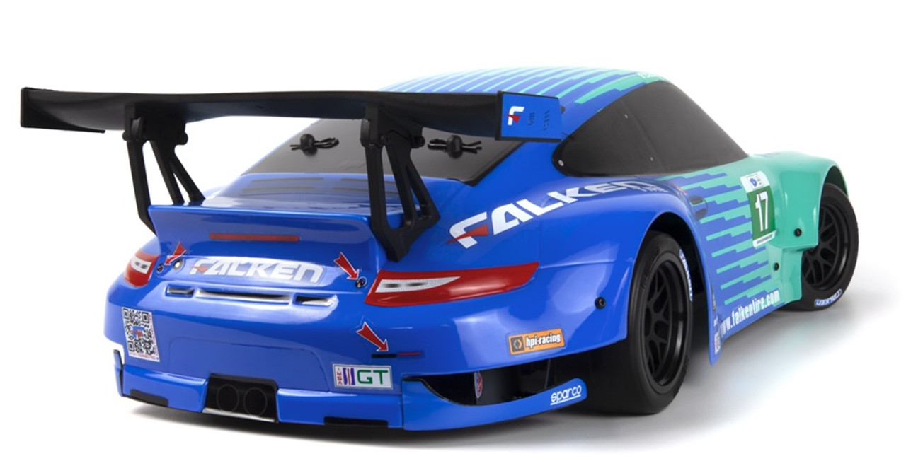 1/10 Electric Porsche 911 GT3 RSR Falken - Flux 1/10 Electric Porsche 911 GT3 RSR Falken - Flux