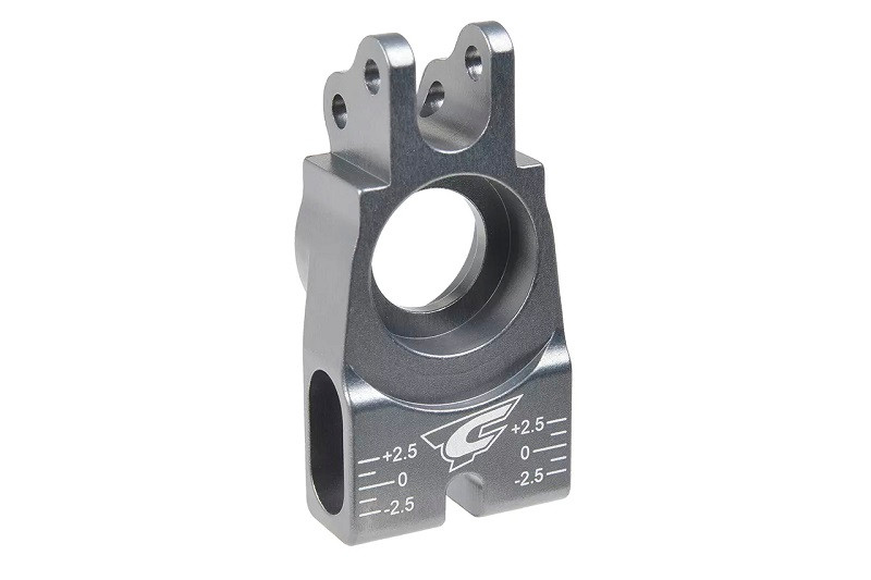 Corally Hub, Rear, Aluminum 7075, Titanium, 1pc COR00180-1089