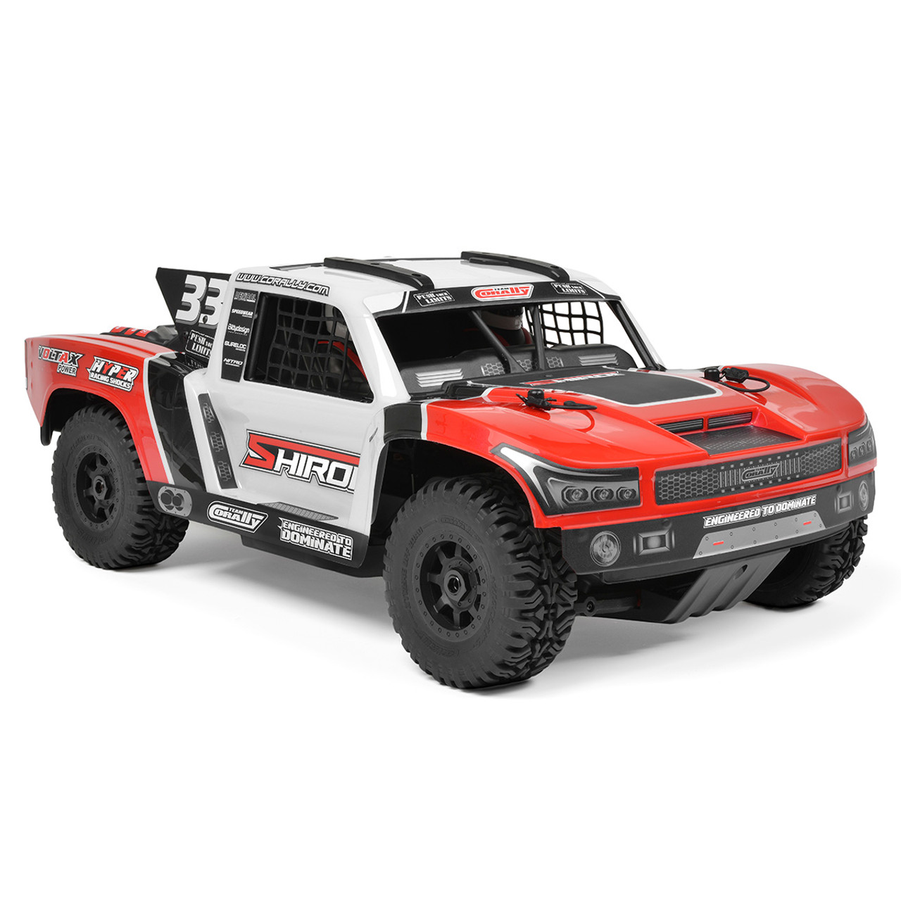 Corally Shiroi XP6 1/8 6S Short Course Truck, RTR Version, Red COR00278-R
