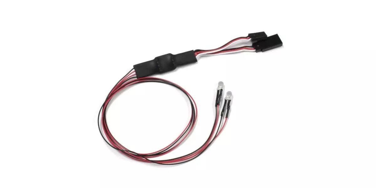 Kyosho LED Light Unit (5mm/2 Bulbs/L=40 KYO97054-2C