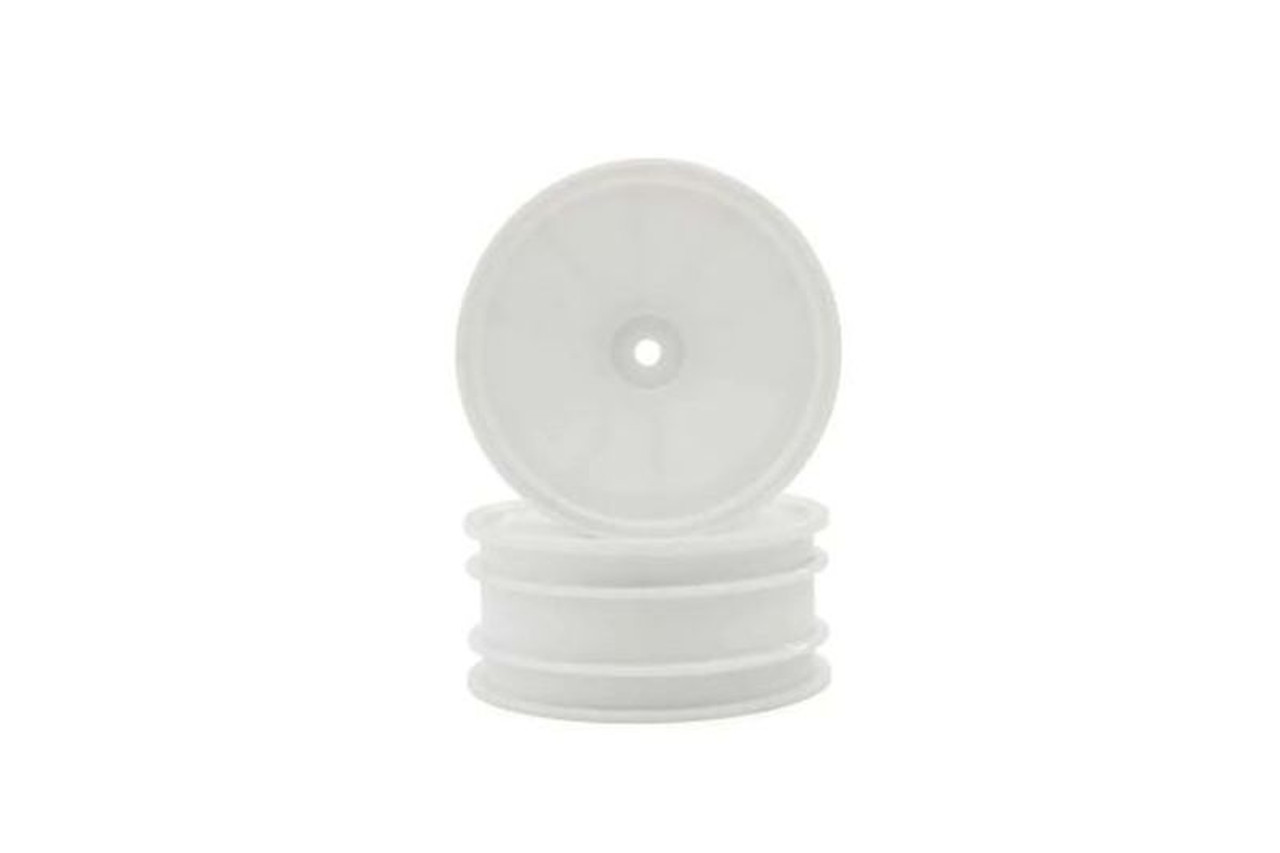 Kyosho 2.2 Dish Wheel (Front/White/2pcs) KYOOTH247WB