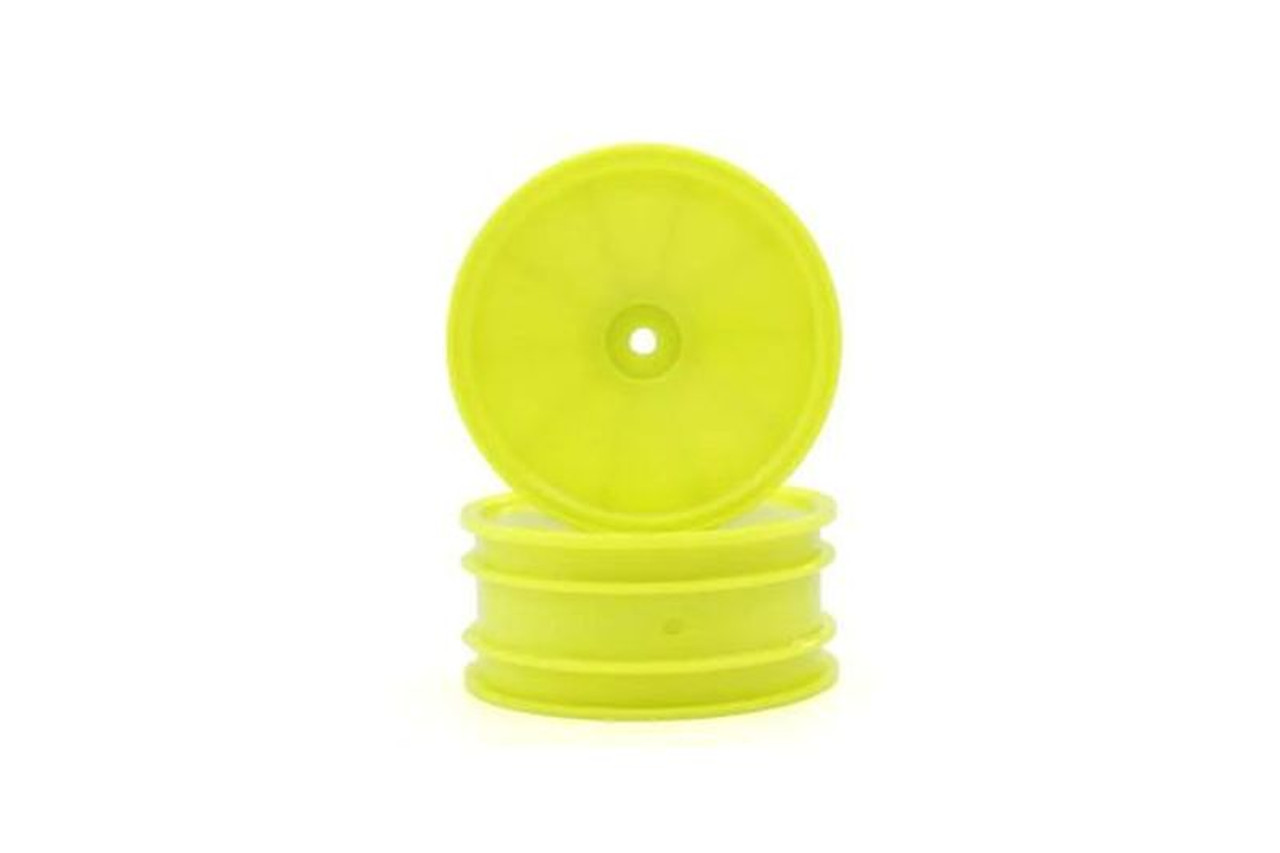 Kyosho 2.2 Dish Wheel (Front/Yellow/2pcs) KYOOTH247YB