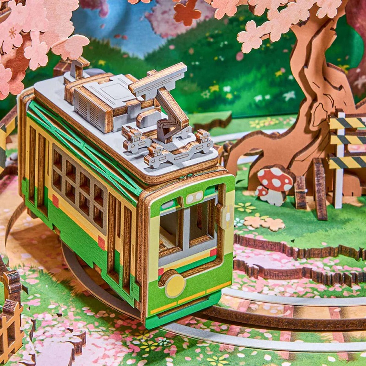Sakura Dreamy Tour DIY Music Box 3D Wooden Puzzle Sakura Dreamy Tour DIY Music Box 3D Wooden Puzzle
