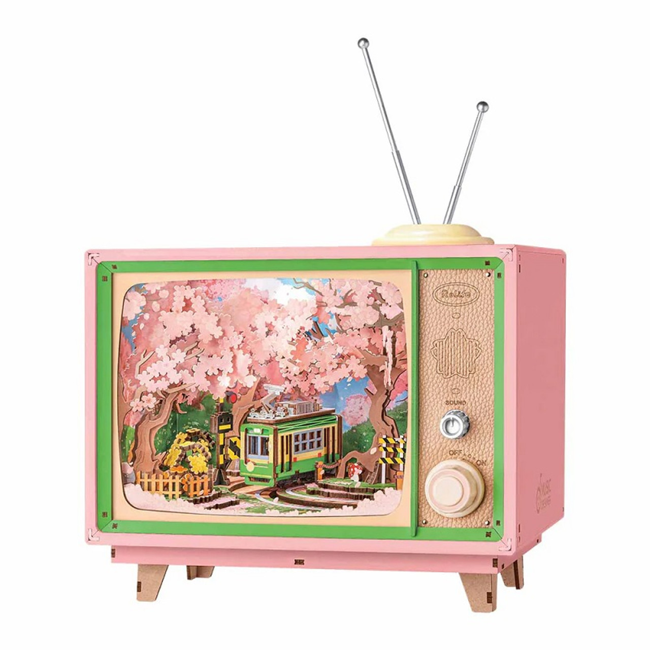 Sakura Dreamy Tour DIY Music Box 3D Wooden Puzzle Sakura Dreamy Tour DIY Music Box 3D Wooden Puzzle