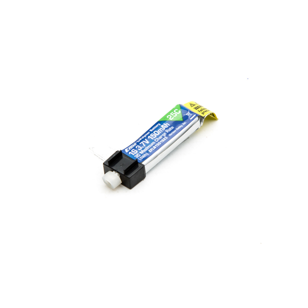 150mAh 1S 3.7V 25C LiPo Battery EFLB1501S25
