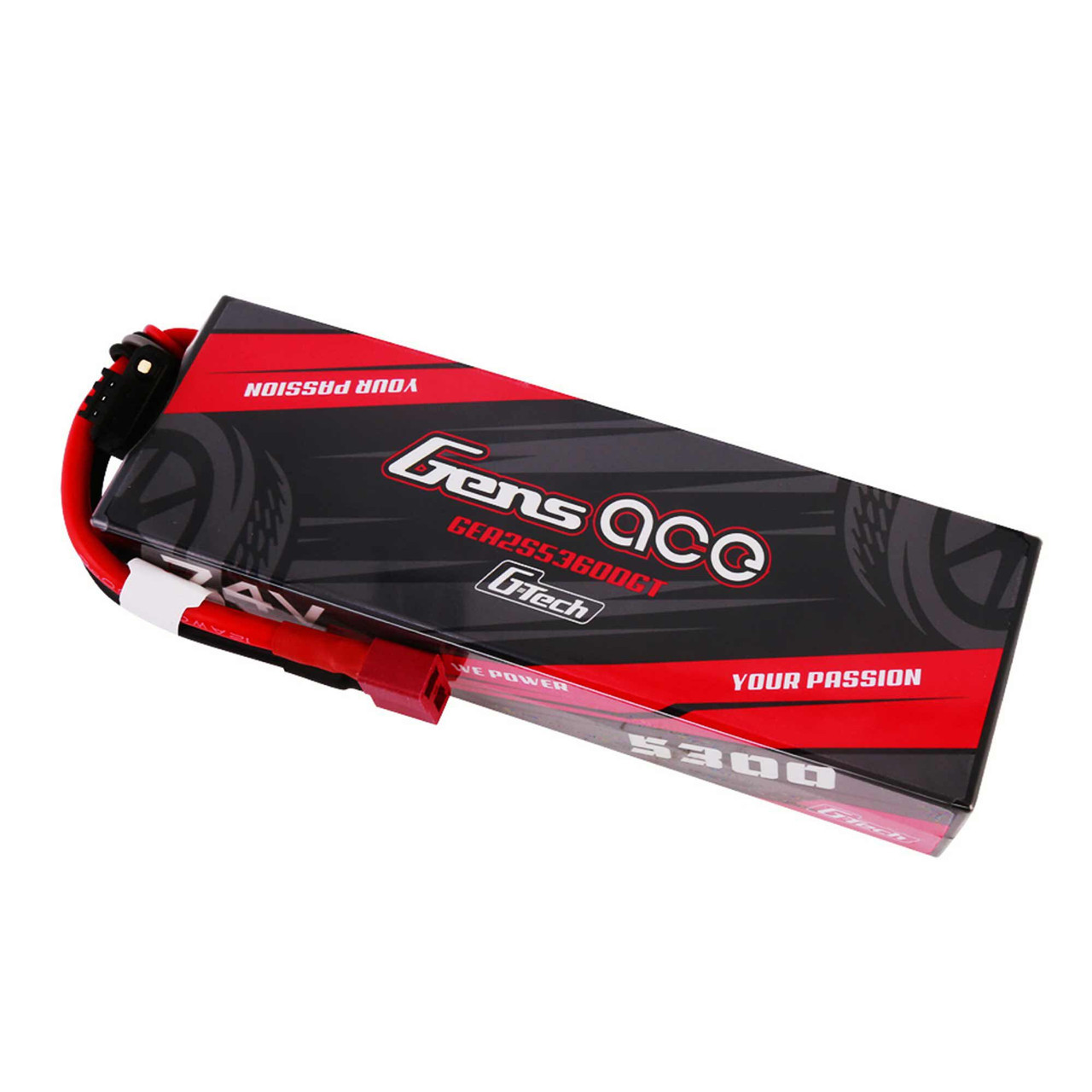 7.4V 5300mAh 2S 60C G-Tech Smart Lipo: Deans