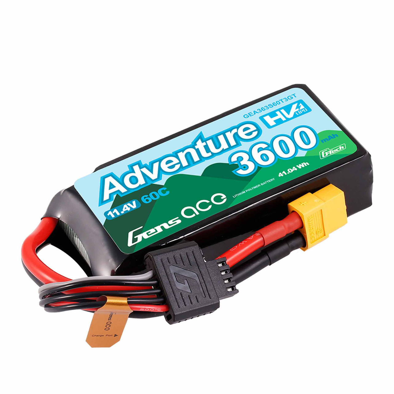 11.4V 4300mAh 3S 60C G-Tech Smart Lipo: Universal