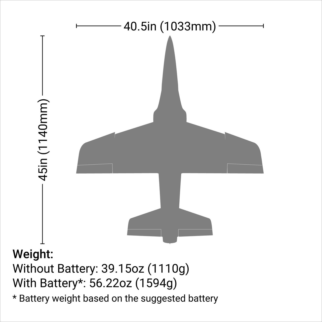 Habu SS 70mm EDF BNF Basic