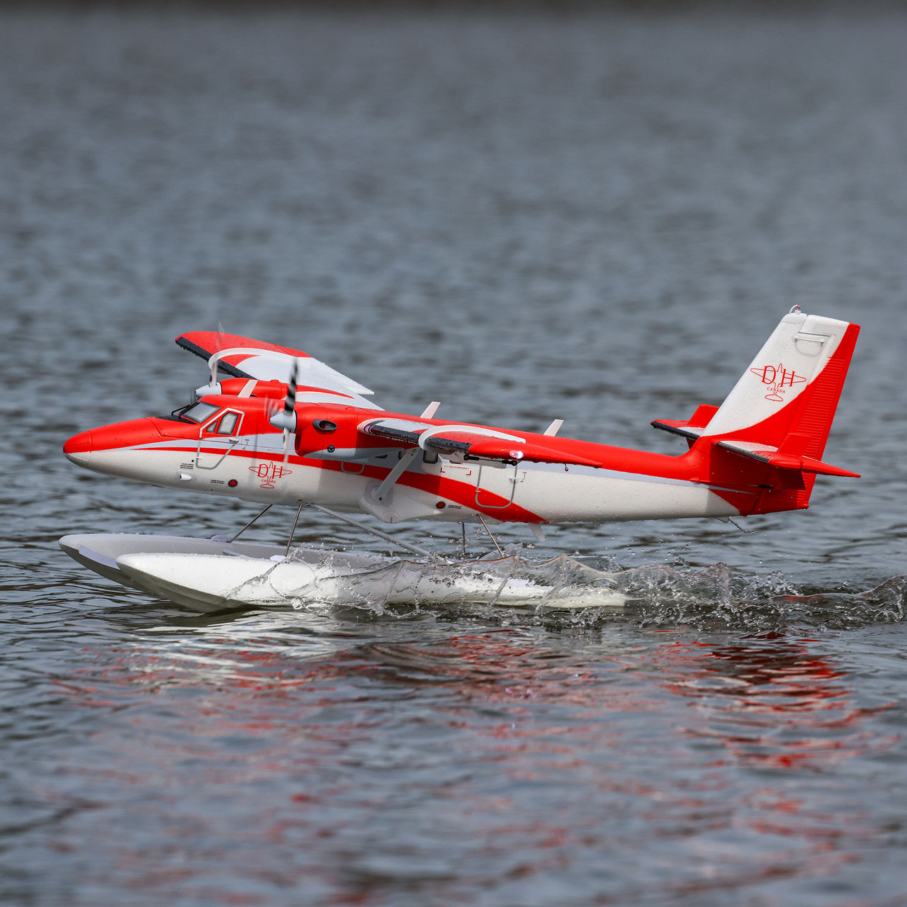 DHC-6 Twin Otter 1.4m BNF Basic with AS3X+ and SAFE Select with Floats