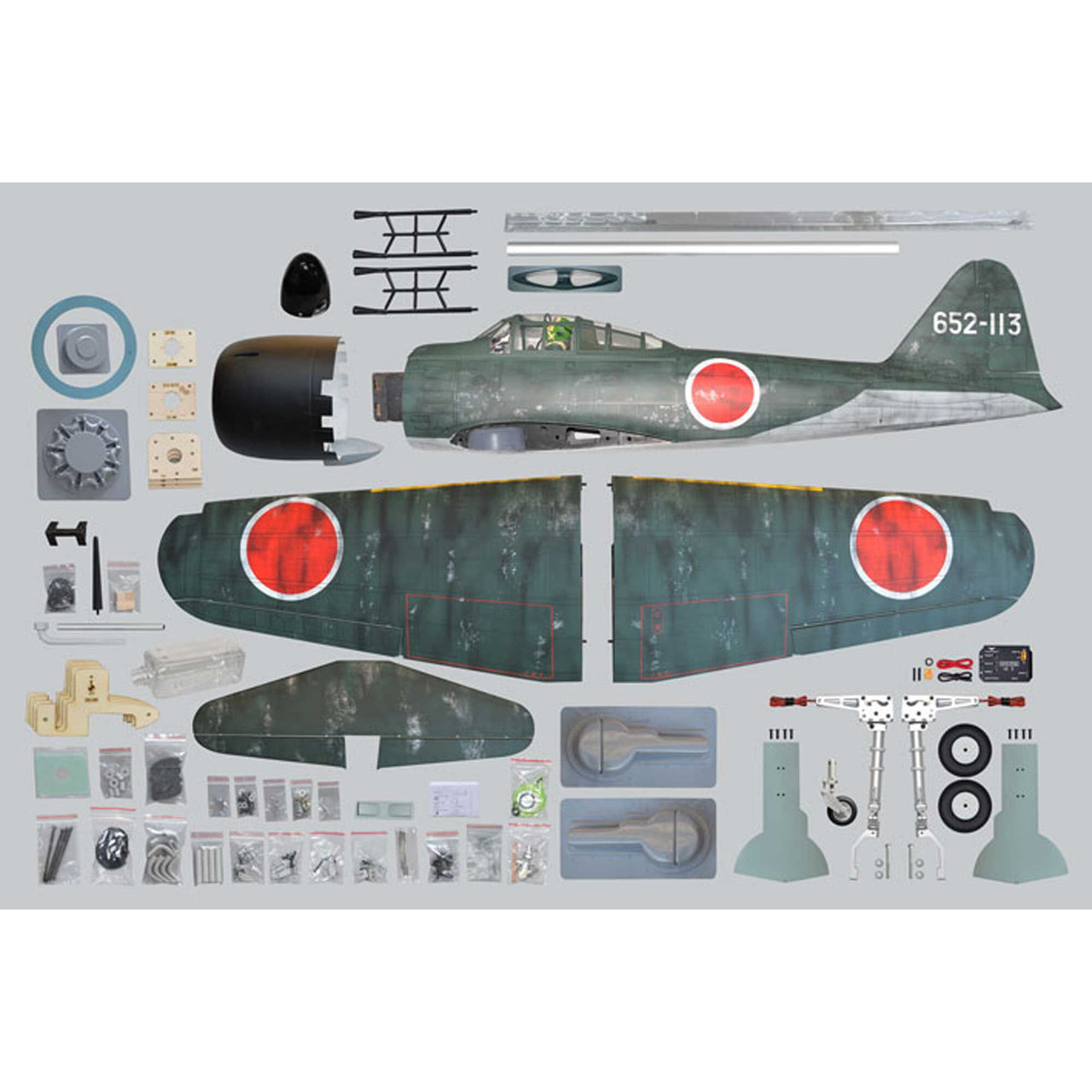 A6M Zero 35-55cc ARF