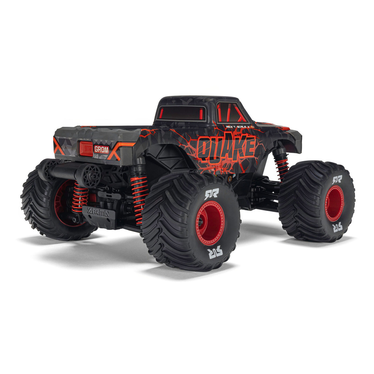 Arrma 1/16 QUAKE GROM 4X4 RTR Brushed Monster Truck (Battery & Charger Included), Red Arrma 1/16 QUAKE GROM 4X4 RTR Brushed Monster Truck (Battery & Charger Included), Red