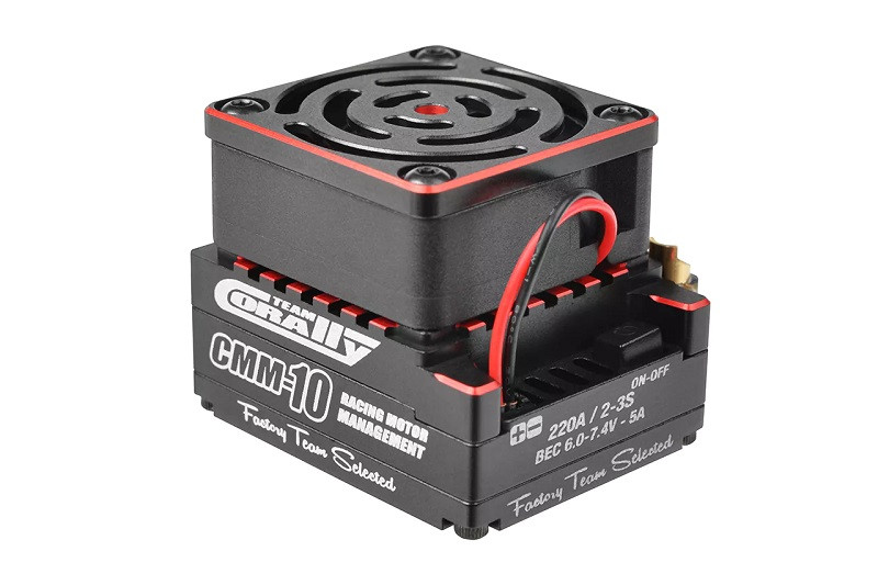 CMM-10 Racing Controller - 2-3S - 220A - BEC 6-7.4V 5A -