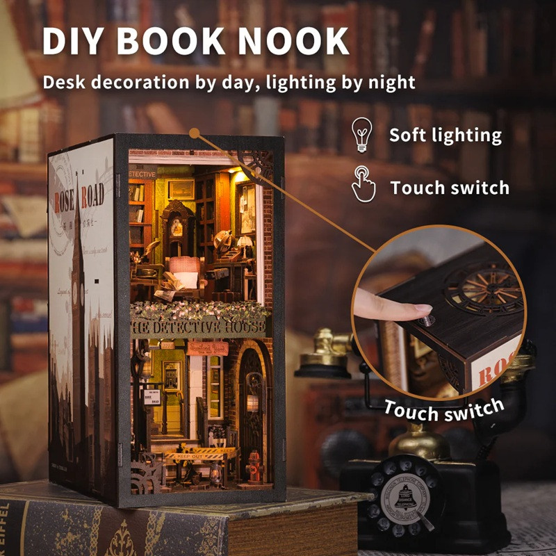 Rose Detective Agency Book Nook