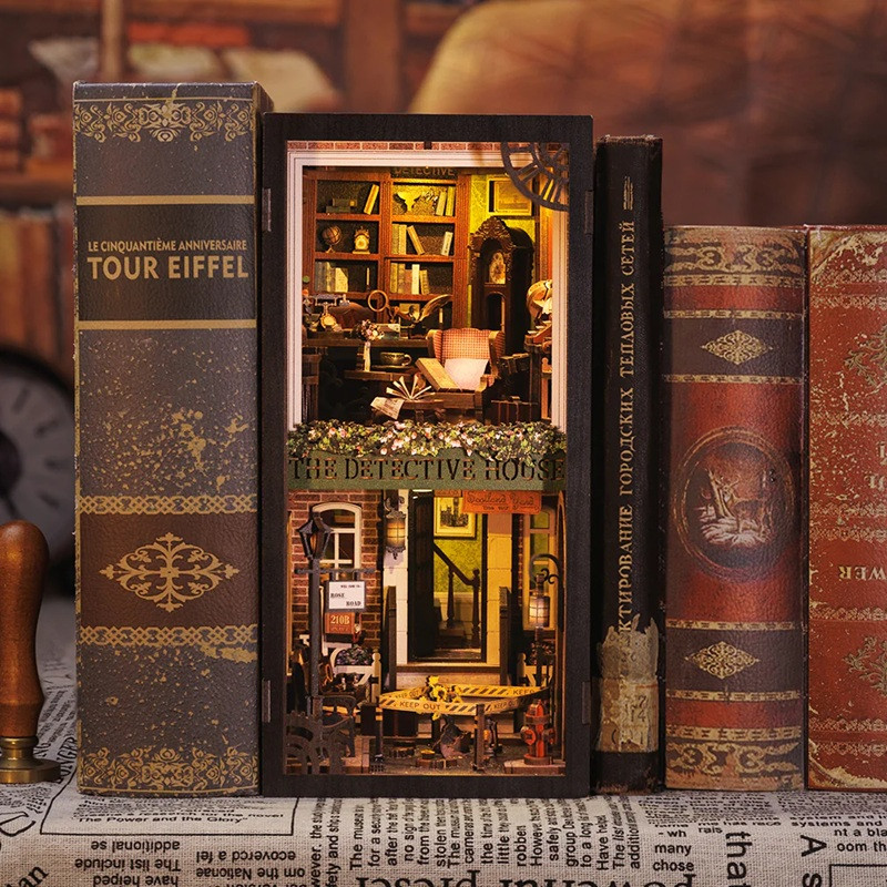 Cutebee Rose Detective Agency Book Nook CUBSZ02B
