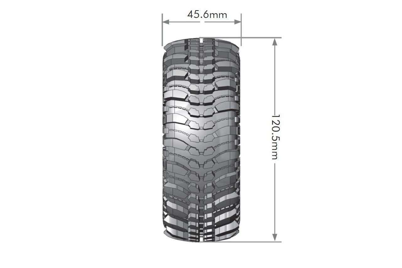 Louise R/C - CR-Champ 1/10 1.9" Crawler Tires, 12mm Hex, Super Soft, Louise R/C - CR-Champ 1/10 1.9" Crawler Tires, 12mm Hex, Super Soft,