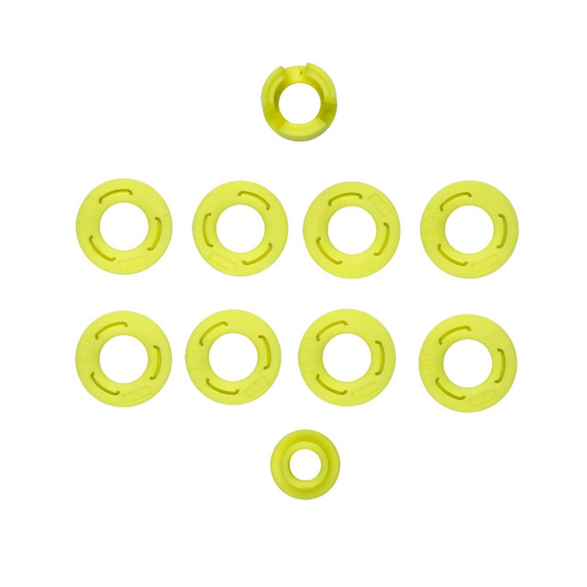 RC28R FT Sidewall Flange Set, Yellow