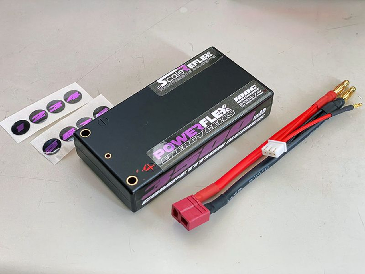 Scale Reflex - Shorty LiPo - 2S - 7.4 - 100C - 3500mAh - Purple Scale Reflex - Shorty LiPo - 2S - 7.4 - 100C - 3500mAh - Purple