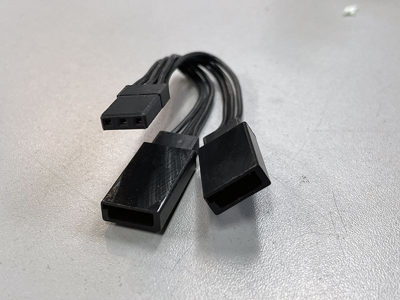 Scale Reflex Scale Reflex - Y Splitter - 80mm All Black SRF700550