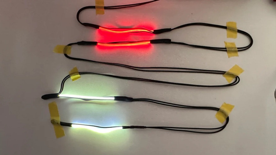 Scale Reflex Scale Reflex - Flexstrip - Flexible LED Optics Light kit. 2 x White SRF700621