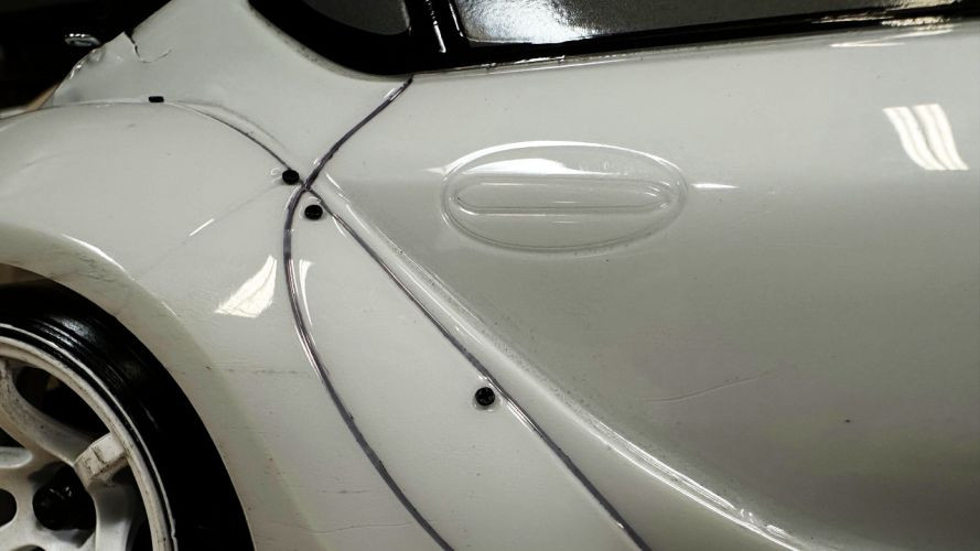 Scale Reflex Scale Reflex - Black Mini Self Tapping Lexan Body Micro Screws (100pcs) SRF700630B