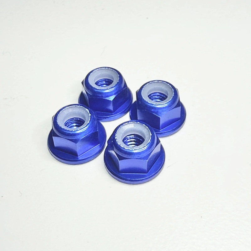 Scale Reflex Scale Reflex - Wheel Nuts Blue 4 Pack SRF815133