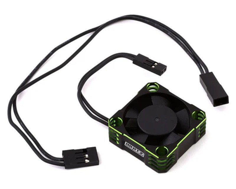 Whitz Racing - HyperCool Aluminum Cooling Fan - 30mm - Neon Green