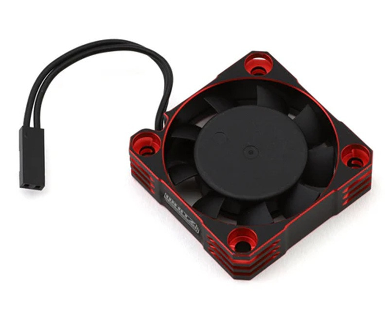 Whitz Racing - HyperCool Aluminum Cooling Fan - 40mm - Red Hot